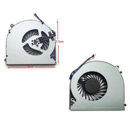 Ventilador para portatil Toshiba Satellite L50 / L50-a / L50t-a / Fujitsu A514 / A544 / A556 / 4 Pines