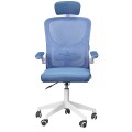 ÷ Silla ergonomica mars gaming mgcergopluswbl azul y blanco malla transpirable reposacabezas